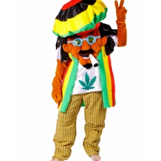 Muy divertido disfraz de Rastafari!!! Ideal para regalar!!!